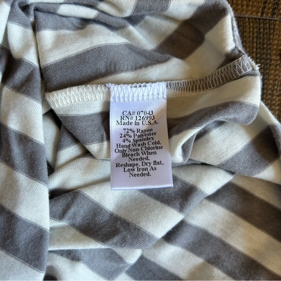 Everette Bleu | Ship Stripped Tank Top | Size S - Picture 6 of 8